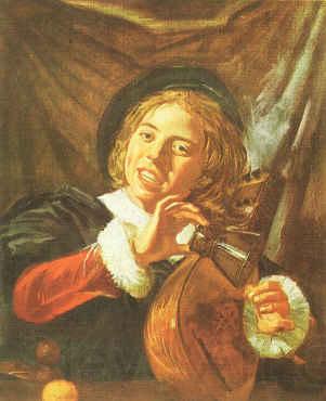 Frans Hals Boy with a Lute Spain oil painting art